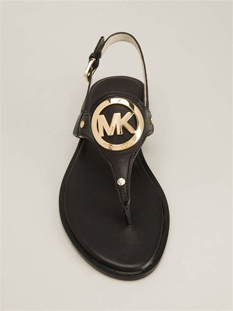 kids black michael kors sandals|Michael Kors closed toe sandals.